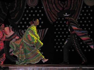 Green Dress Dancer