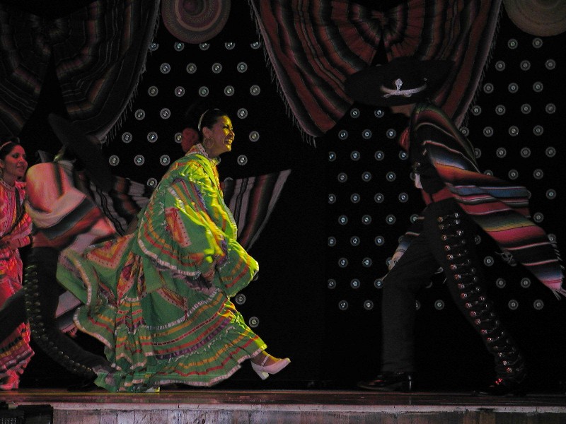 Green Dress Dancer