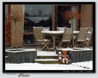 Snow at last!