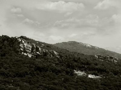 back of Grandfather Mt, NC