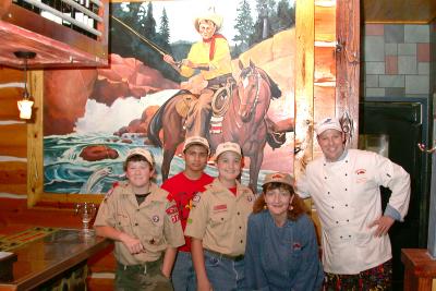 Troop 387 at Rockfish April 2003