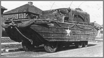 Dukws Radio Beach Landing Vehicle - Normandy 1944