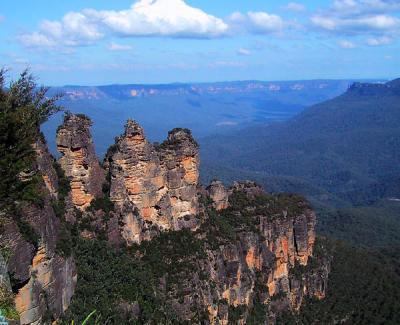 Three sisters at Blue Mountains