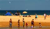 People on beach at Narrabeen