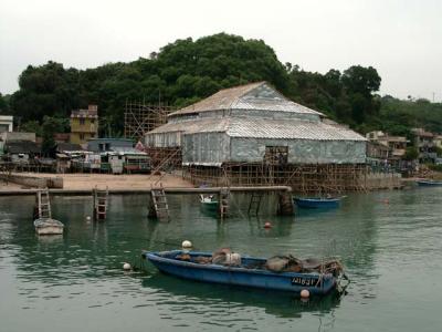 Stage for Birthday of Tin Hau天后誕表演台