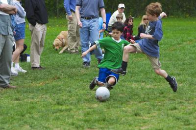 Kicking Cobra Soccer Team -- Spring 2003 -- Game 2