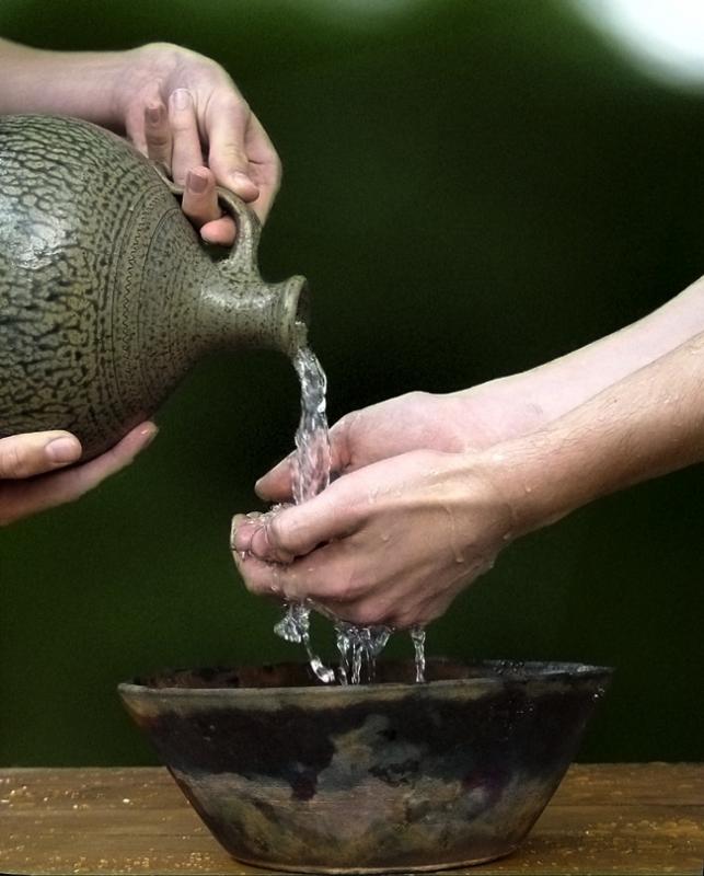 The Washing of Hands</b><br>Fremiet