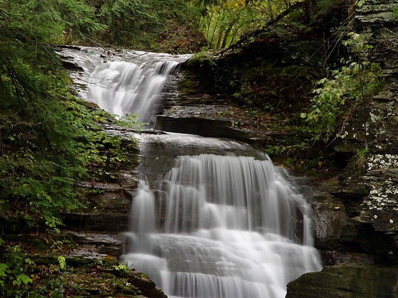Treman Park Falls<br>Bill Borne