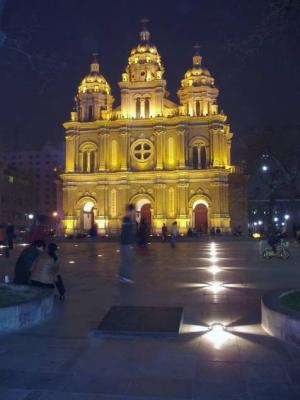 Another shot of the church and square.