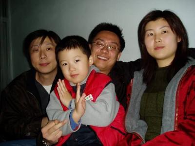 Jack, Tian Tian, Darren and Maggie. Happy family.