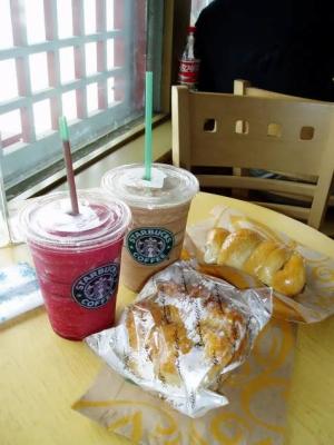 Typical Starbucks fare.