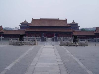 Back view of Hall of Supreme Harmony.