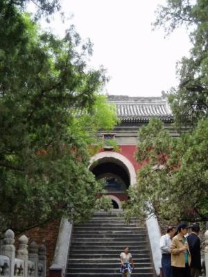 Entrance to Azure Clouds Temple.