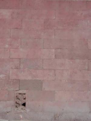 Wall details.