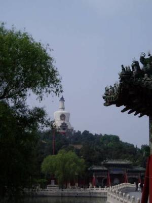 View of the Dagoba from South Gate.