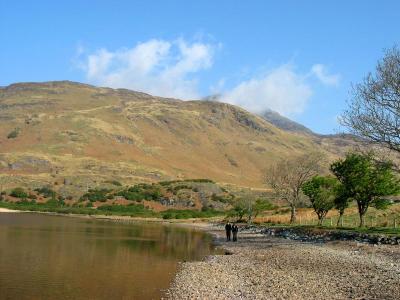 Loch Uisg and Creach Beinn