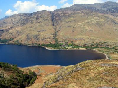 Loch Uisg and Creach Beinn