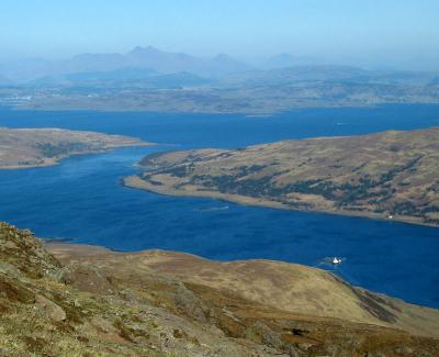 Loch Spelve and Ben Cruachan