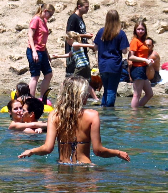 Lovely ladies at Barton Creek