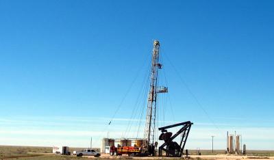 Oil Rig in North East New Mexico