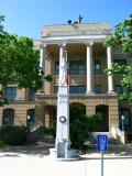 Confederate Memorial In Front Of The Williamson County Courthouse