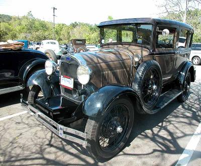 Model A club at Descanso Gardens