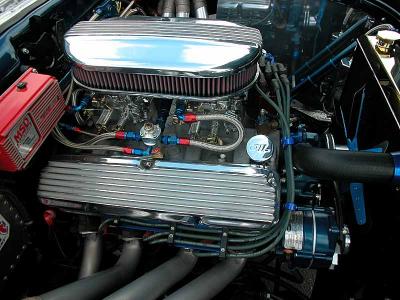 Engine in 1957 Ford Custom 300 (for details click on photo)