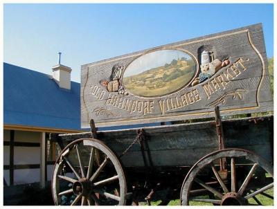 Old Hahndorf Village Market sign