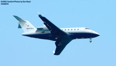 Hop-a-Jet Bombardier CL-600-2B16 N604HJ corporate aviation stock photo #4252