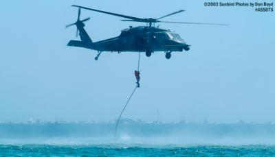 USAF HH-60G Pave Hawk military aviation air show stock photo #4399