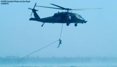 USAF HH-60G Pave Hawk military aviation air show stock photo #4401