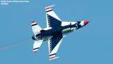 USAF Thunderbird F-16 Falcon military aviation air show stock photo #4337
