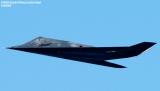 USAF F-117A Nighthawk military aviation air show stock photo #4418