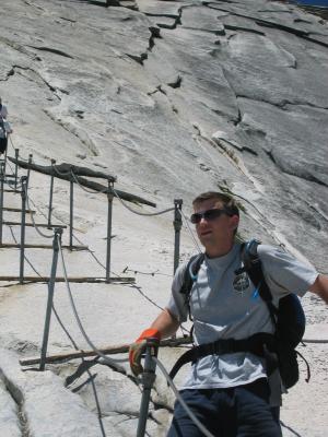 Cables on Half Dome