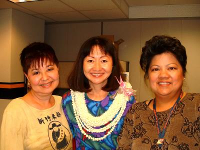 Welcome back to Harriet to HNL Station, Happy Birthday Wanda (ICS Agent) & Mahalo Hope (Clerk) w/ the Ready to Learn Campaign!