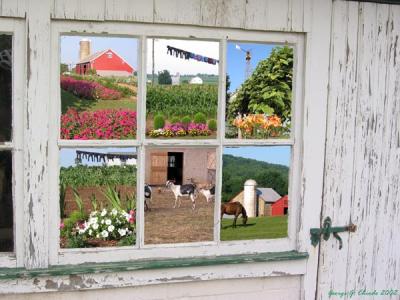 Amish Barn Window