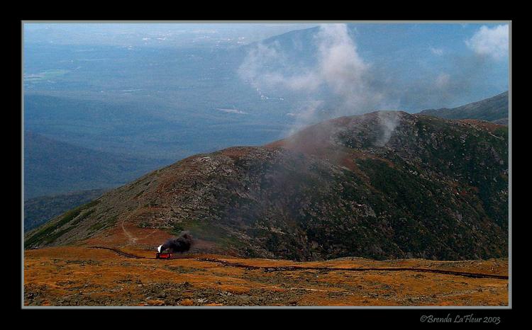 Train from Mt. Washington