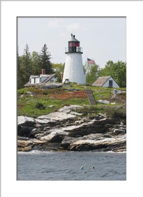 and Burnt Island Light .... (Maine Lighthouse)