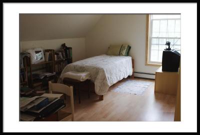 The loft...guest quarters....is an all-purpose space.
