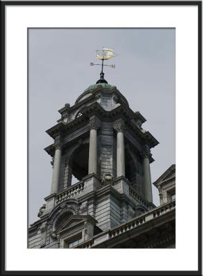 City Hall clock tower.