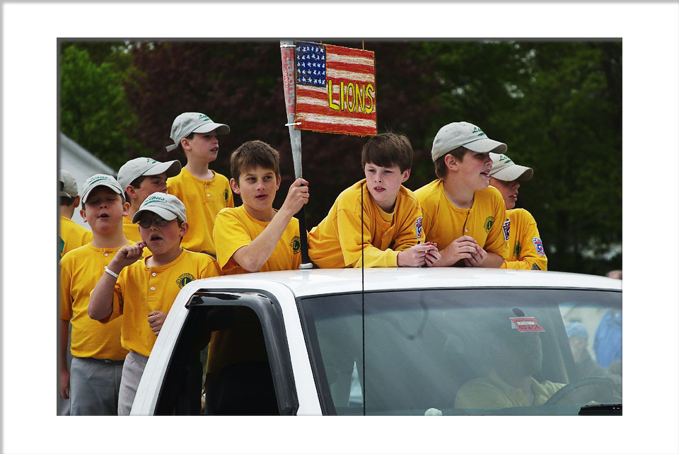 The Lion Troop represents the Boy Scouts.
