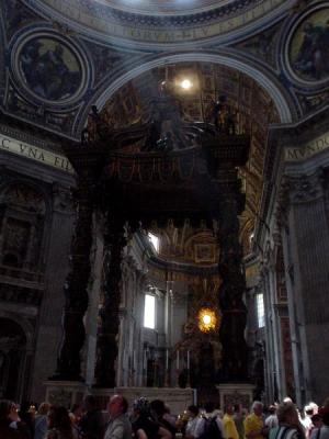 Inside Basilica di San Pietro