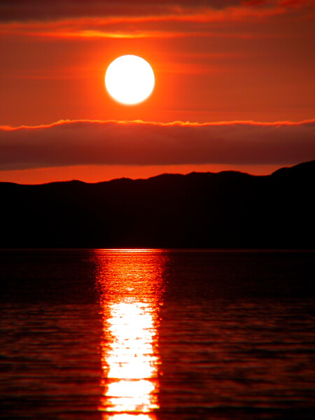 Sheildaig sunset