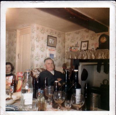 Basil Harfield, photo dated May 1967, look at all those drinks!