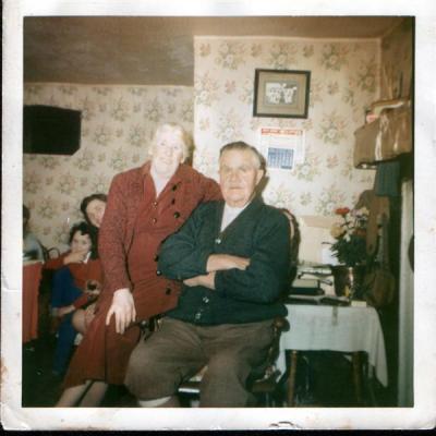 Gran , Grandad and Deanne , Mum