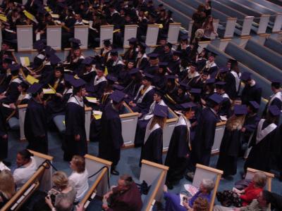 Baccalaureate Service before Graduation