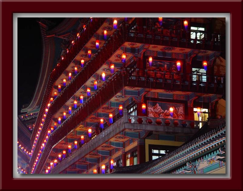 Lanterns at Night