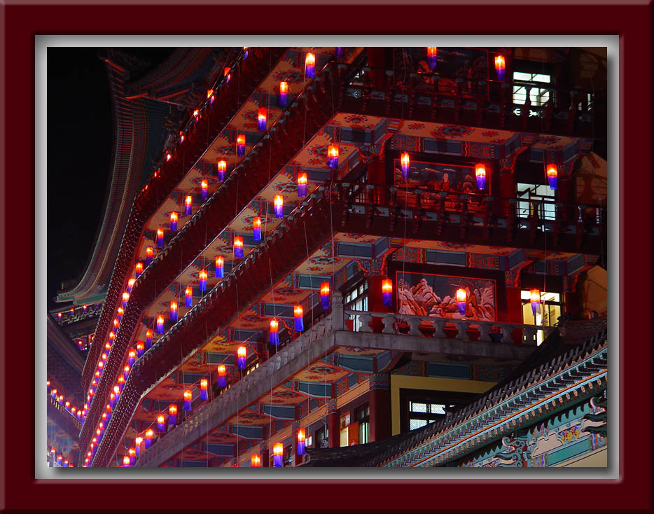 Lanterns at Night