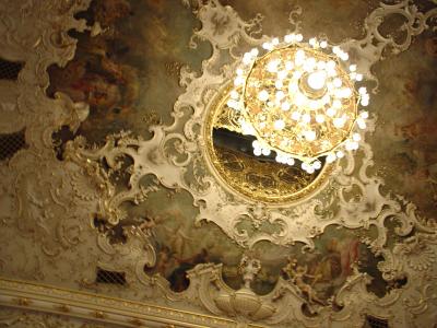 Ceiling of the opera house