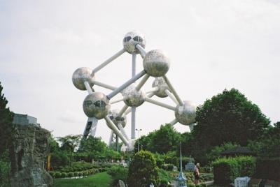 Mini-Europe and the Atomium.